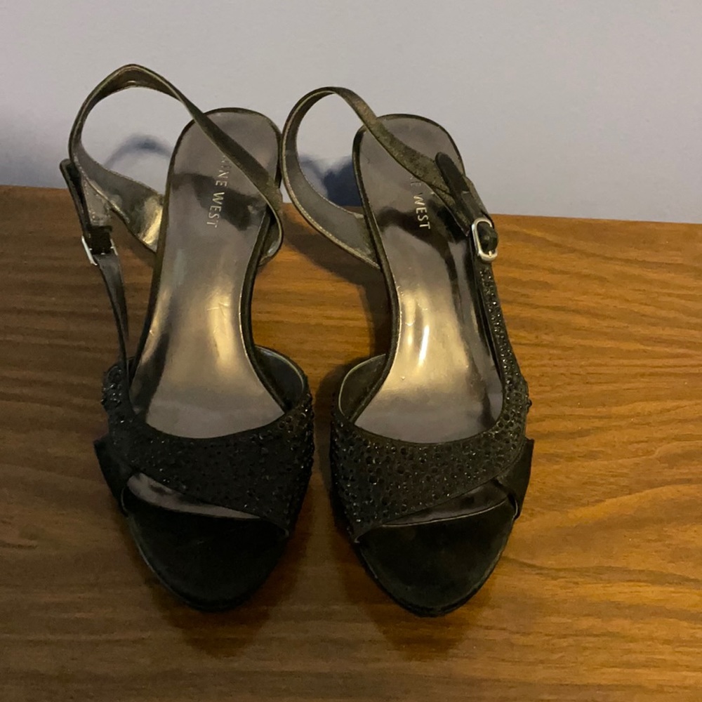 Nine West Heeled Sandals Size 8